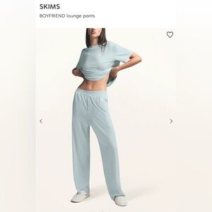 SKIMS Boyfriend Loose Lounge Pants-Unisex Size Medium